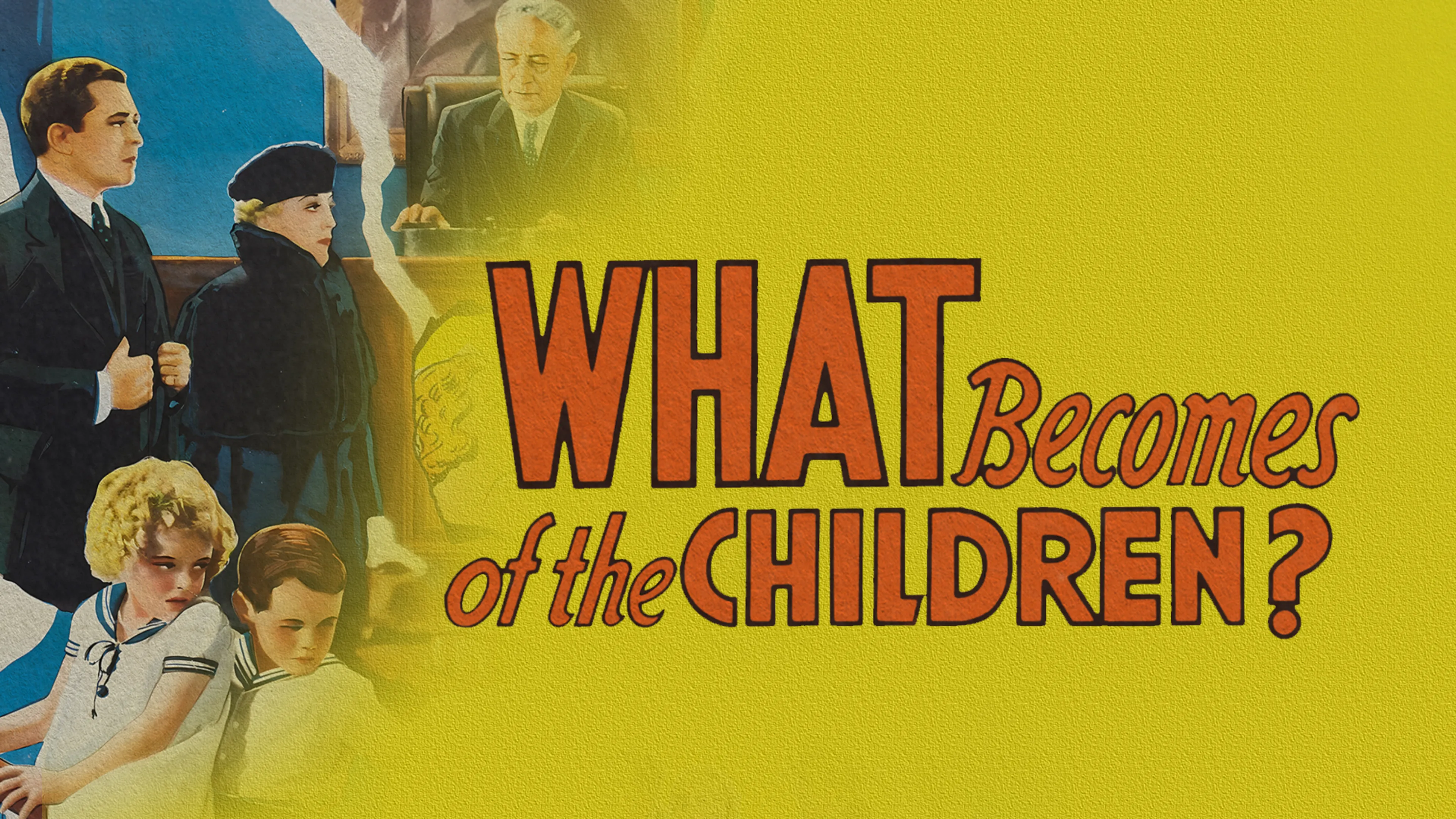 What Becomes of the Children? poster